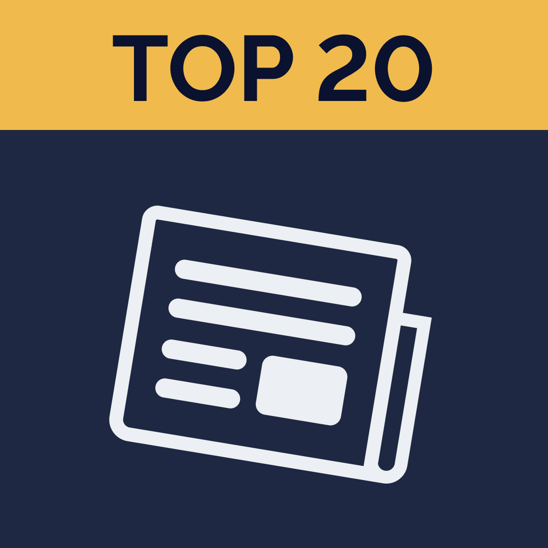 Top 20 Newsletters
