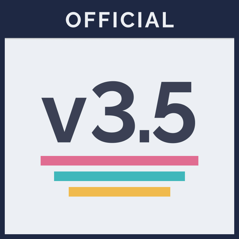 v3.5 Officially Out of Beta